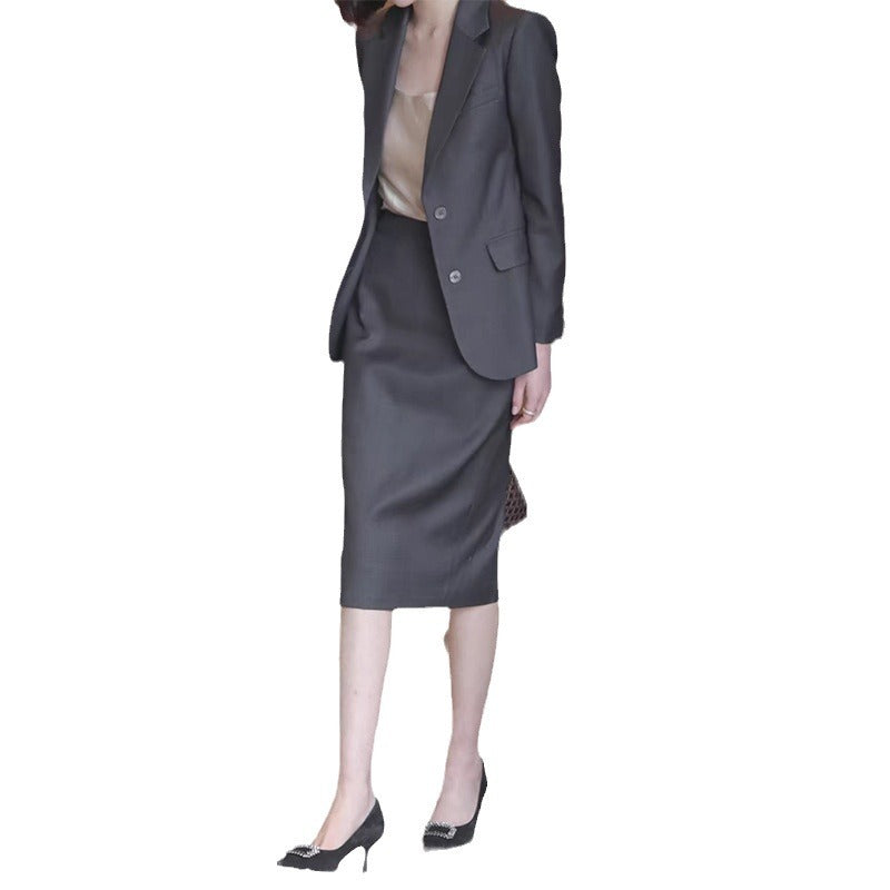 Women's Tailored Pencil Skirt Suit Set