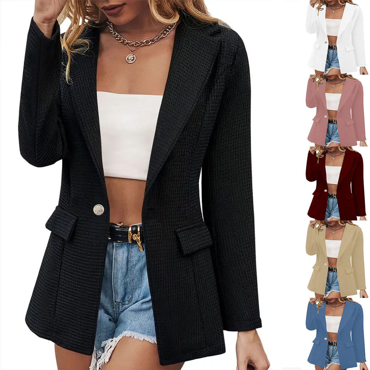 Women Classic Elegant Blazer