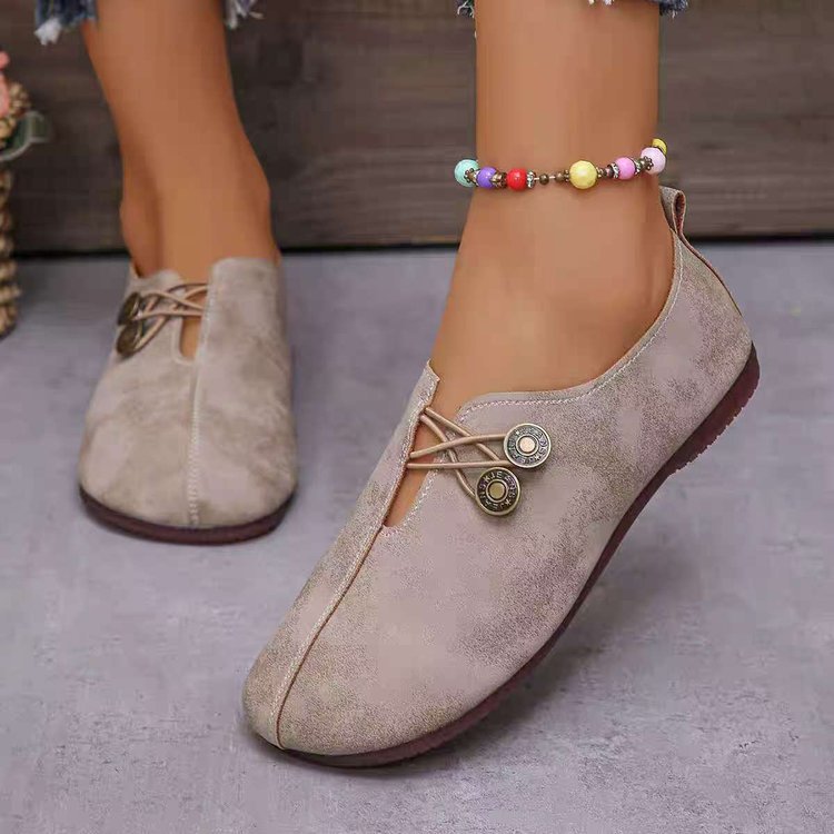 Ladies Comfortable and Stylish Slippers With Decorative Lacing Details W&w