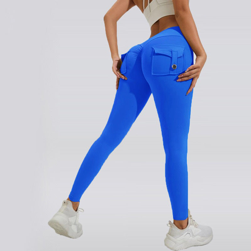 Women's Sporty Leggings with Practical Pockets