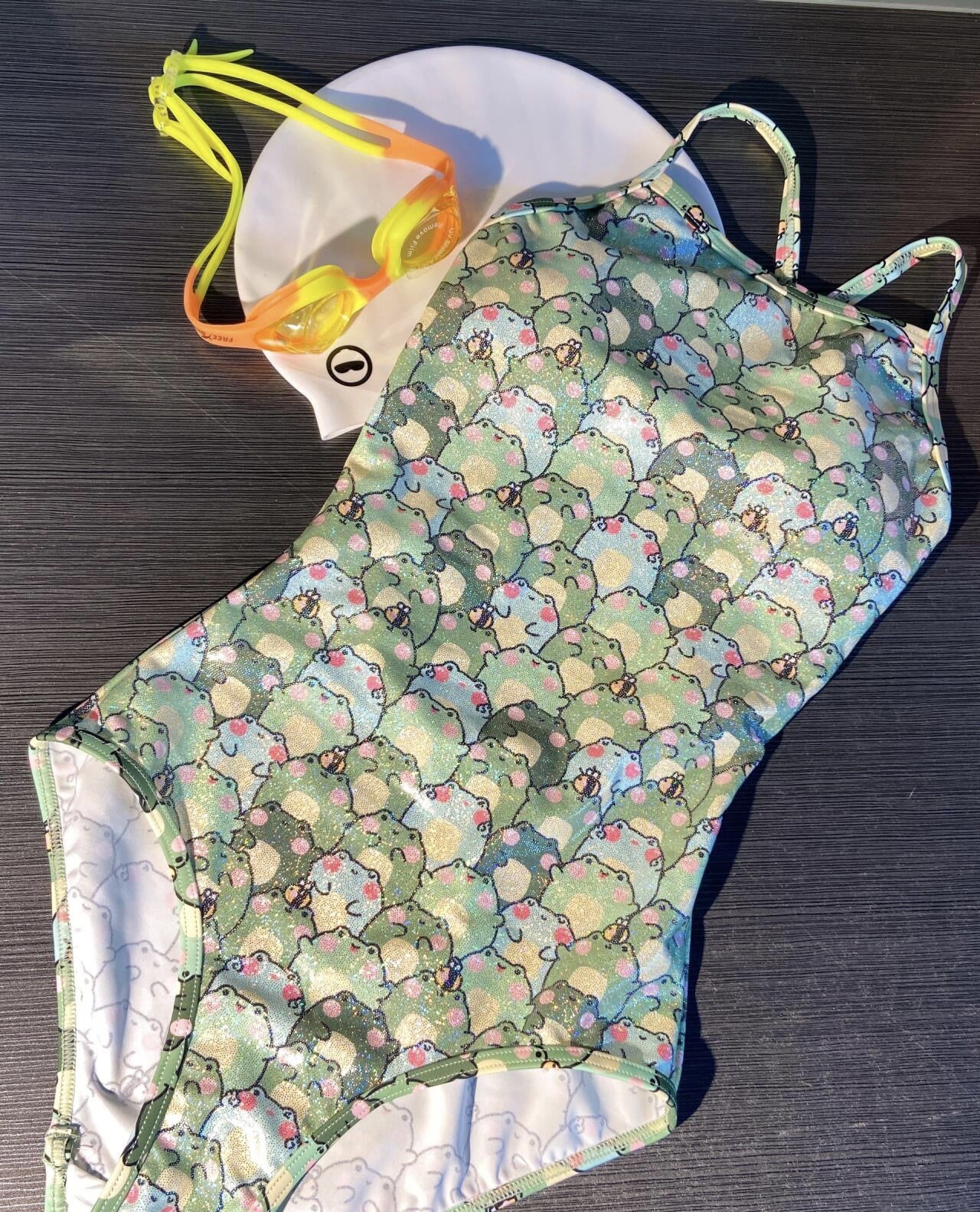 Femme Playful Patterned One-Piece Swimwear