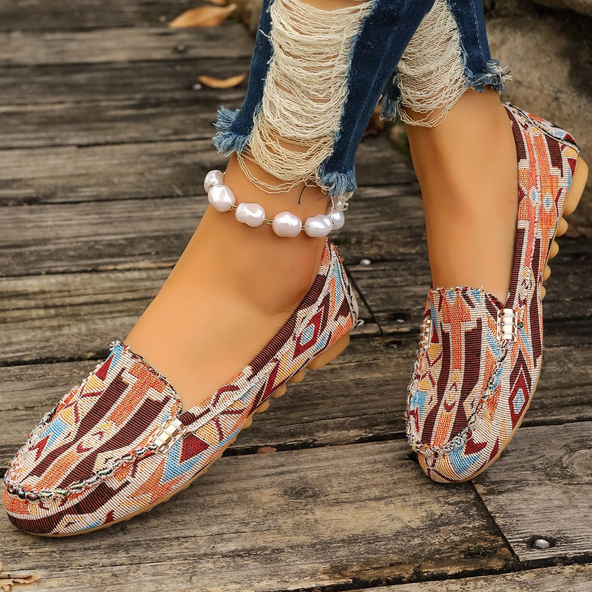 Ladies Elegant Textured Slippers