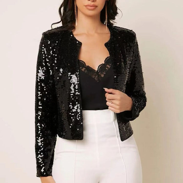 Ladies Glittering Cardigan