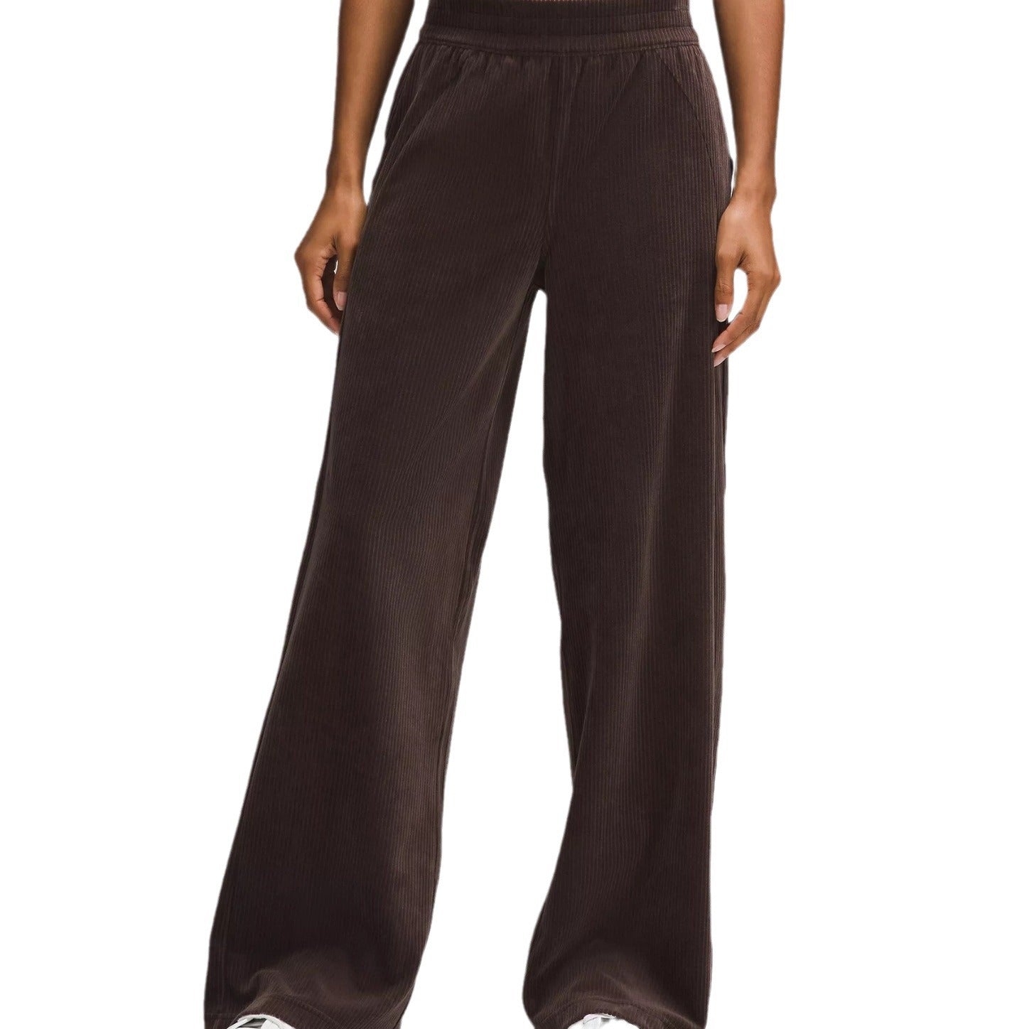 Women's Wide-Leg Corduroy Trousers