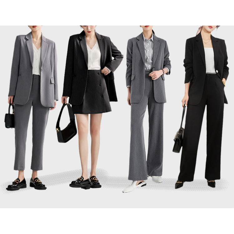 Women Tailored Business Suit Set 1750846558
