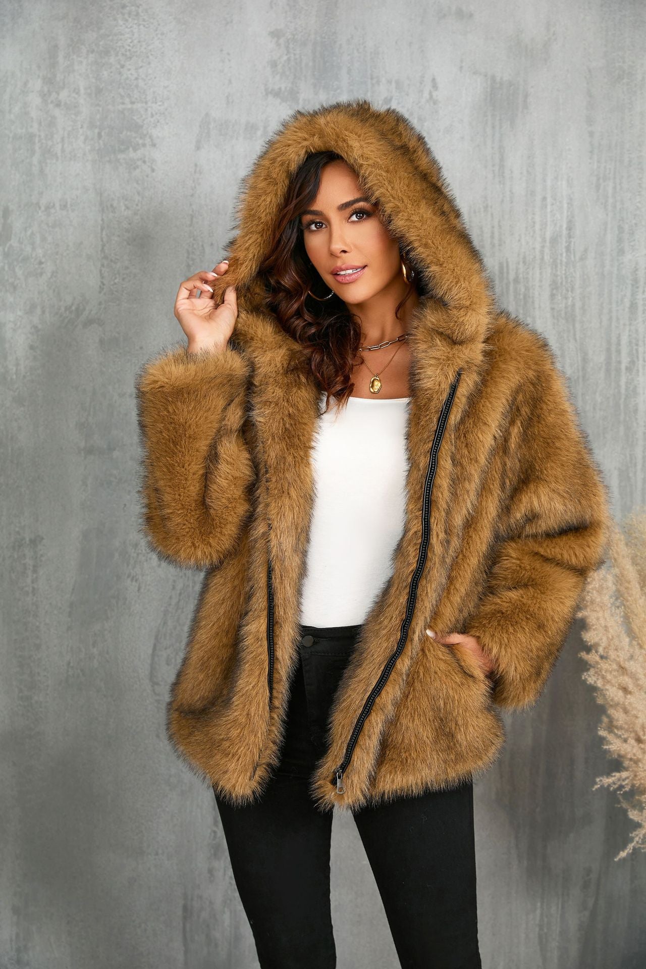 Ladies cozy hoodie