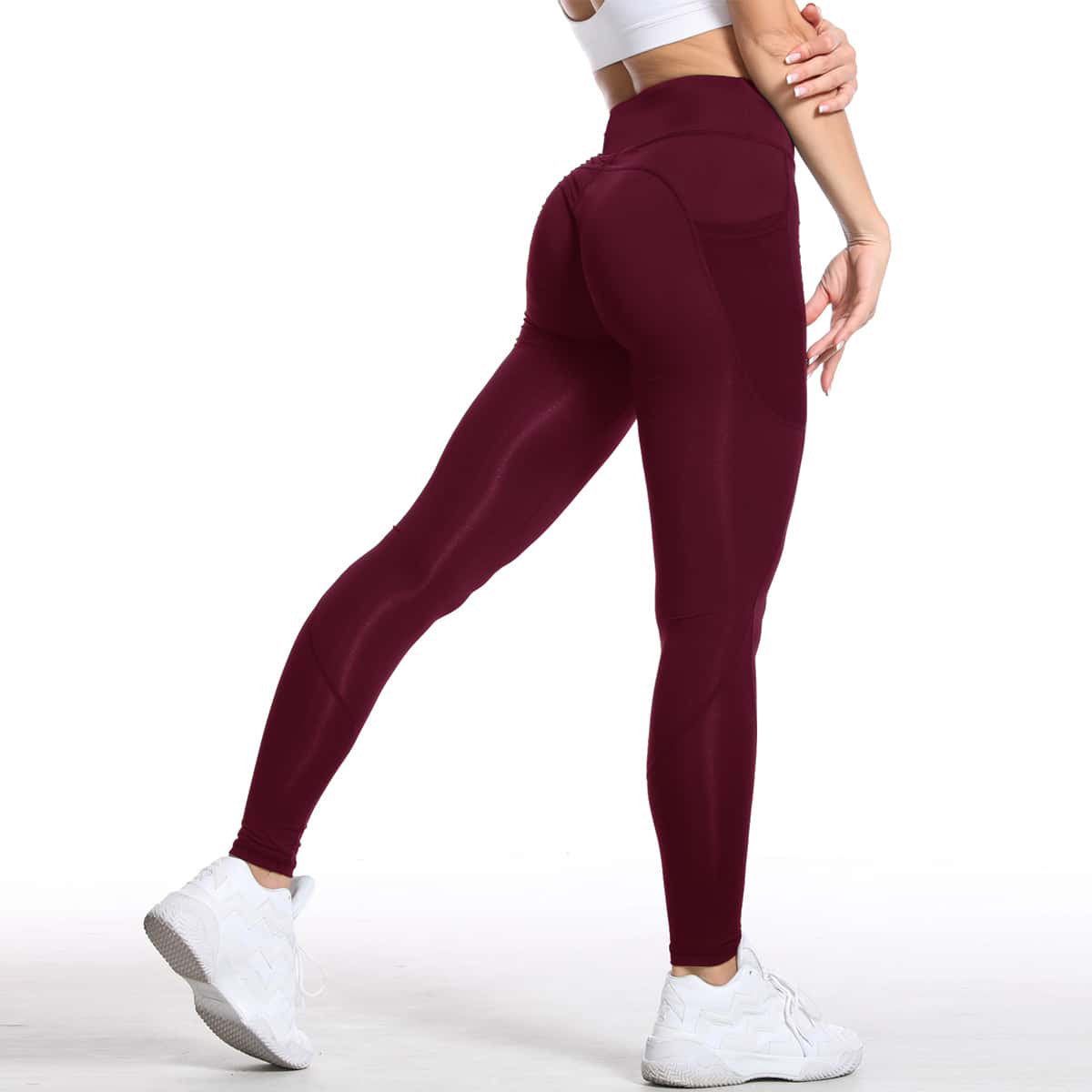 Women's Sports Leggings with Side Pocket