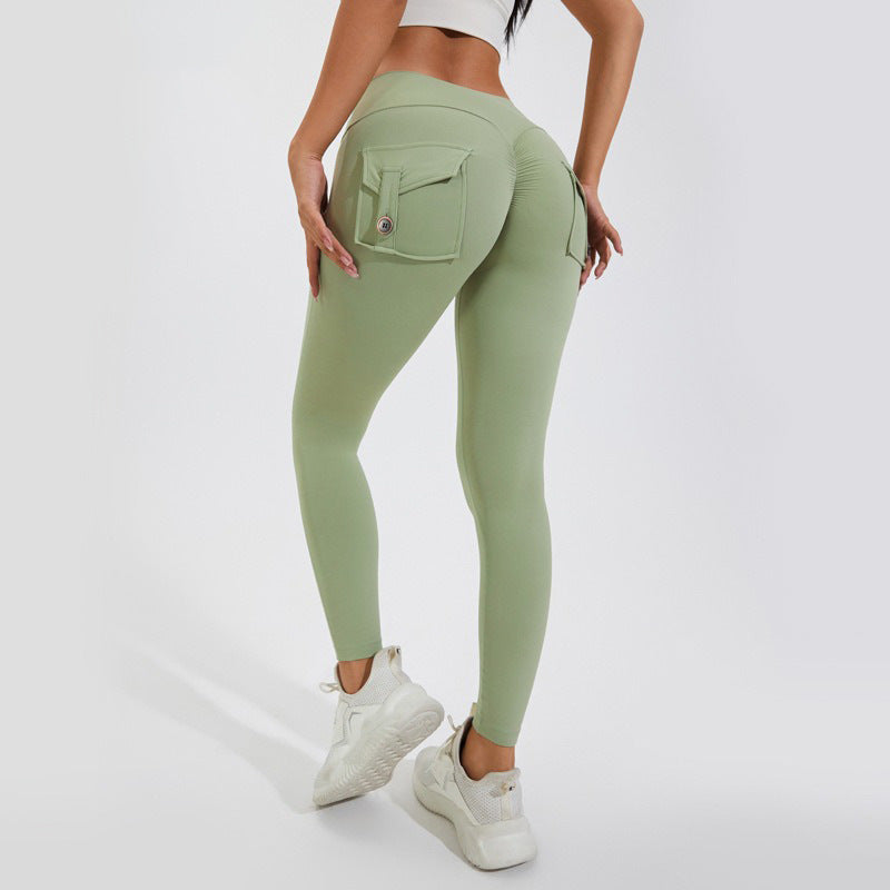 Women's Sporty Leggings with Practical Pockets