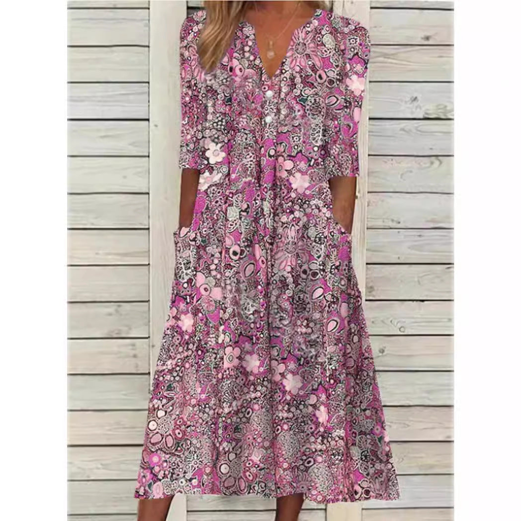 Floral Midi Dress