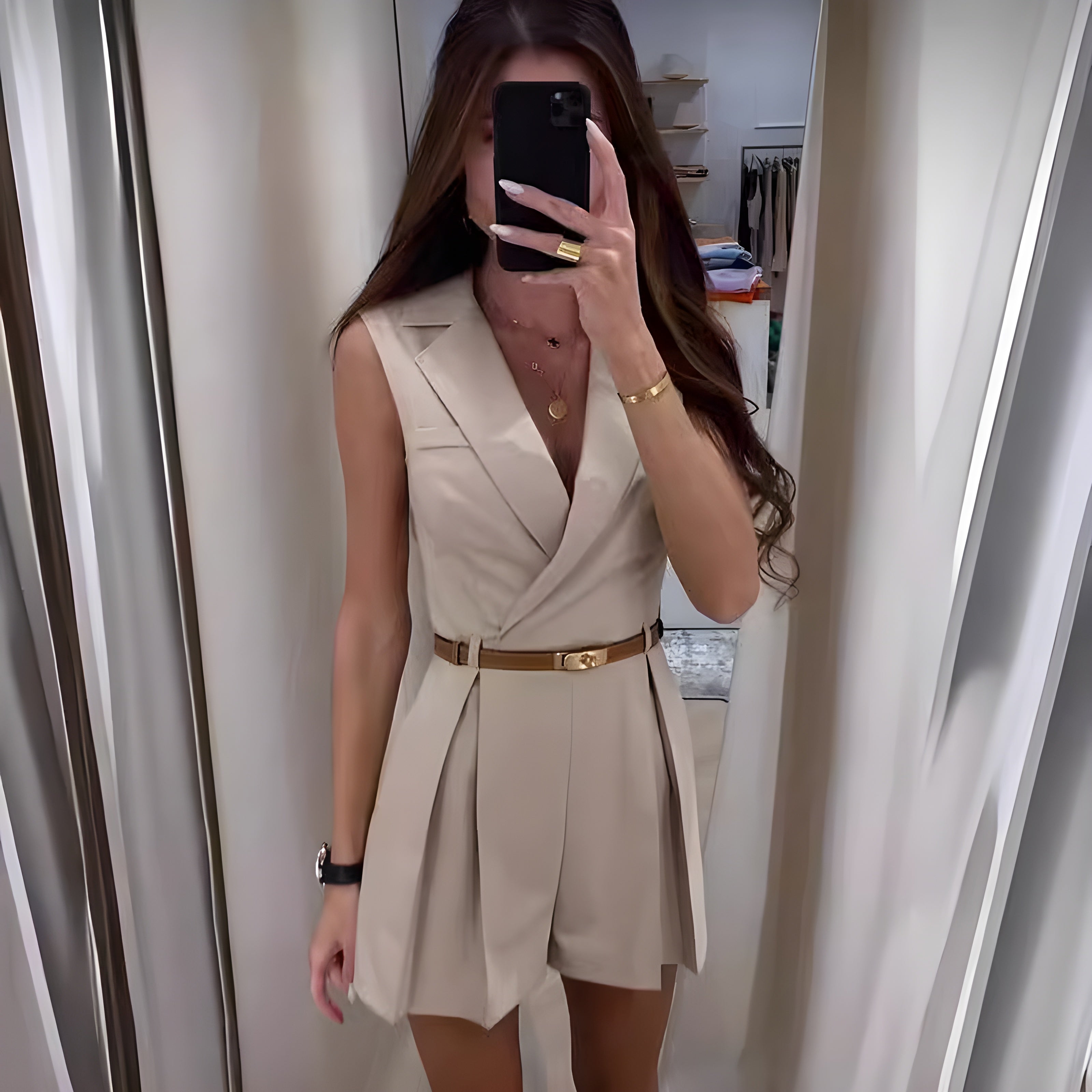Anastasiastylish Sleeveless Jumpsuit