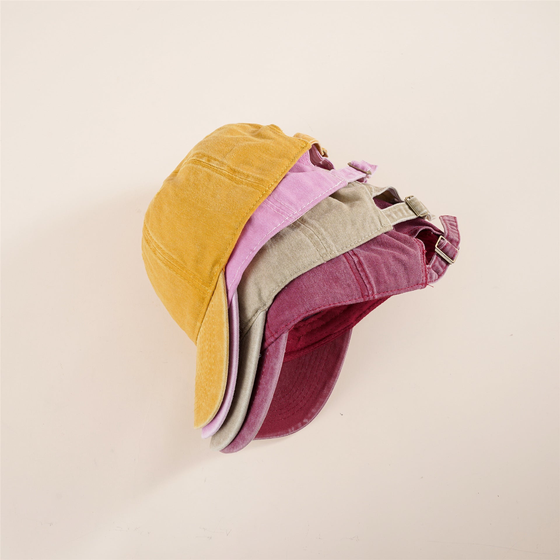 Women's Vintage Fresh Caps made of soft cotton blend