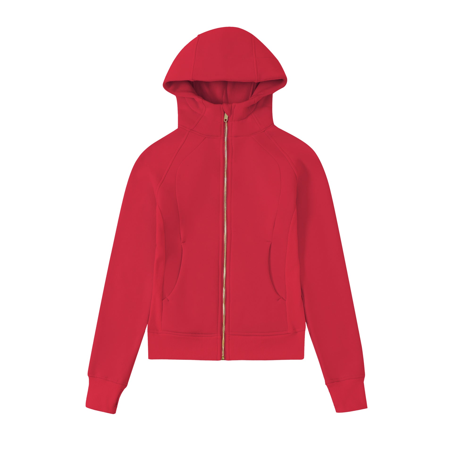 Women's Cozy Athletic Zip-Up Hoodie