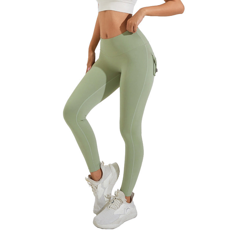Women's Sporty Leggings with Practical Pockets