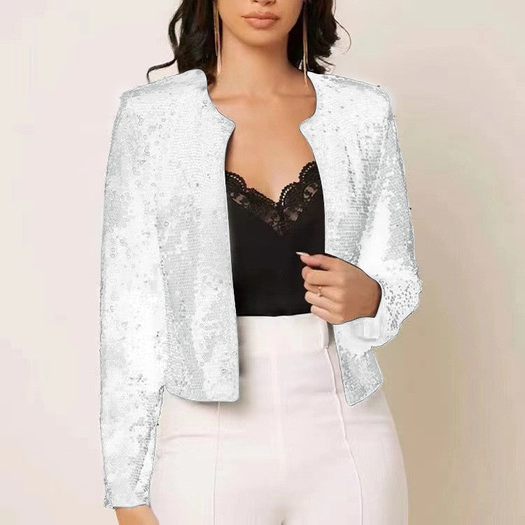 Ladies Glittering Cardigan