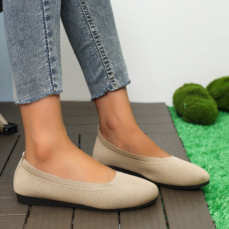 Women's Comfortable Slip-on Ballerinas W&w
