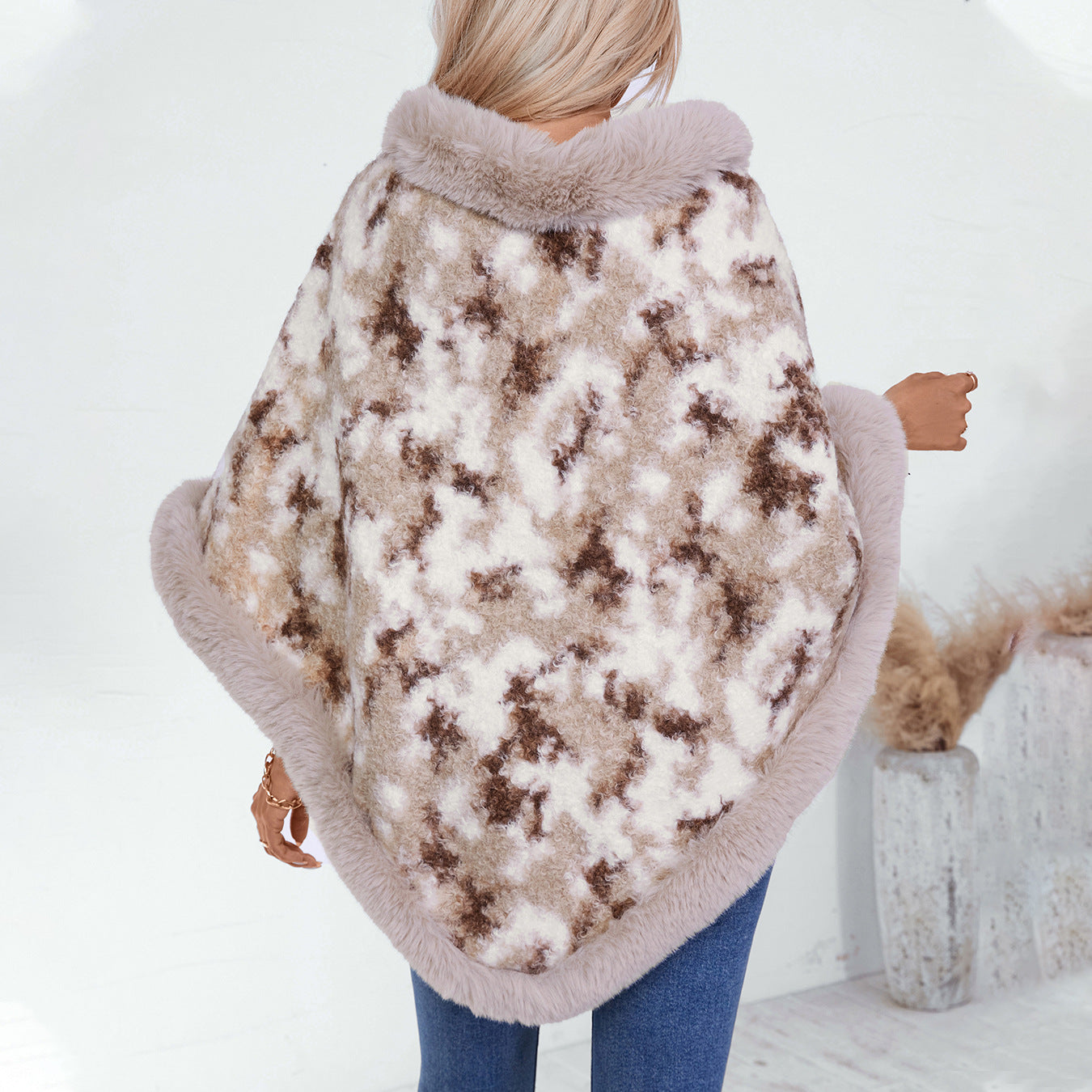 Ladies cozy oversized blanket