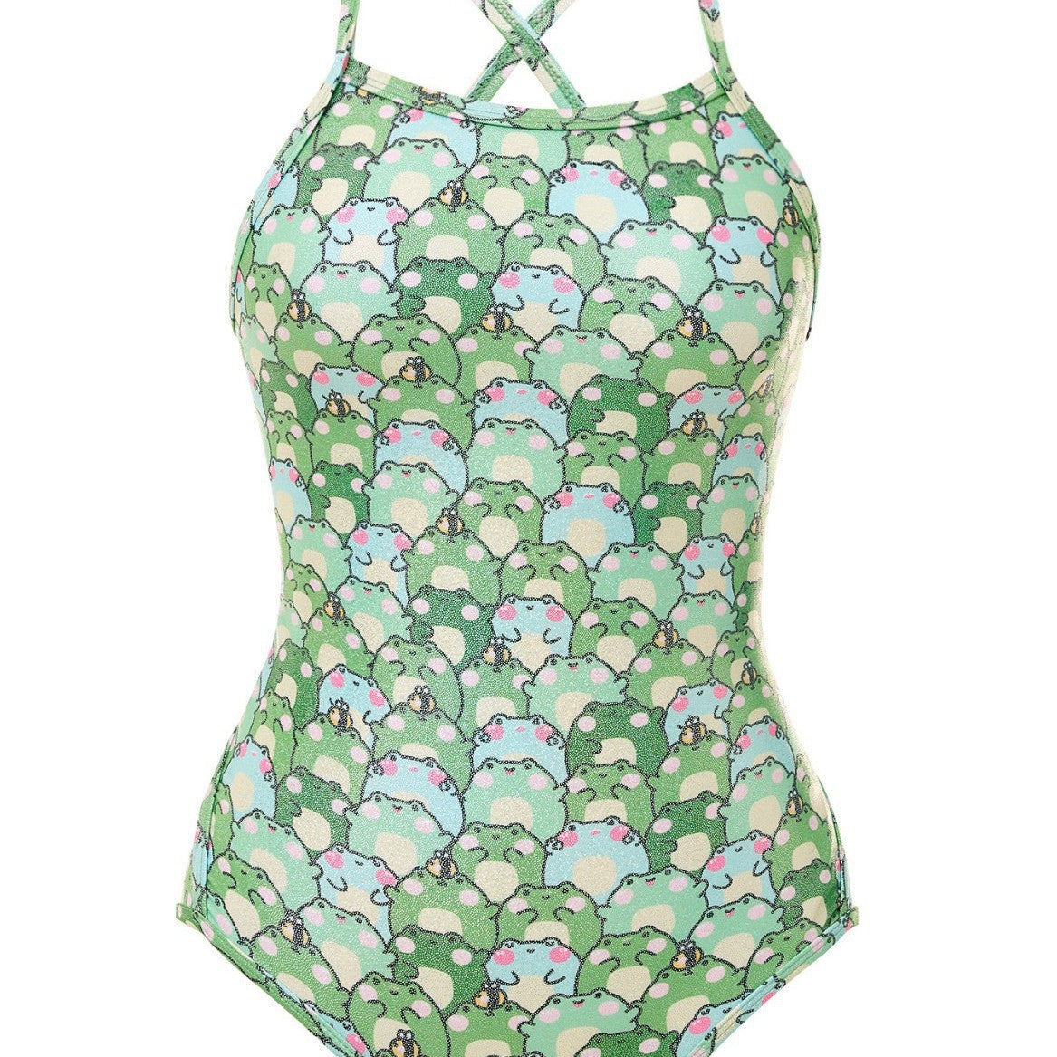 Femme Playful Patterned One-Piece Swimwear