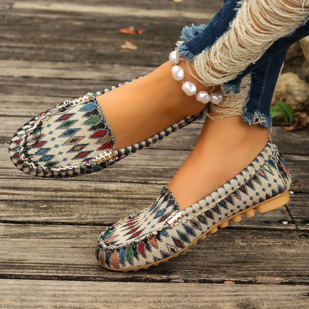 Ladies Elegant Textured Slippers