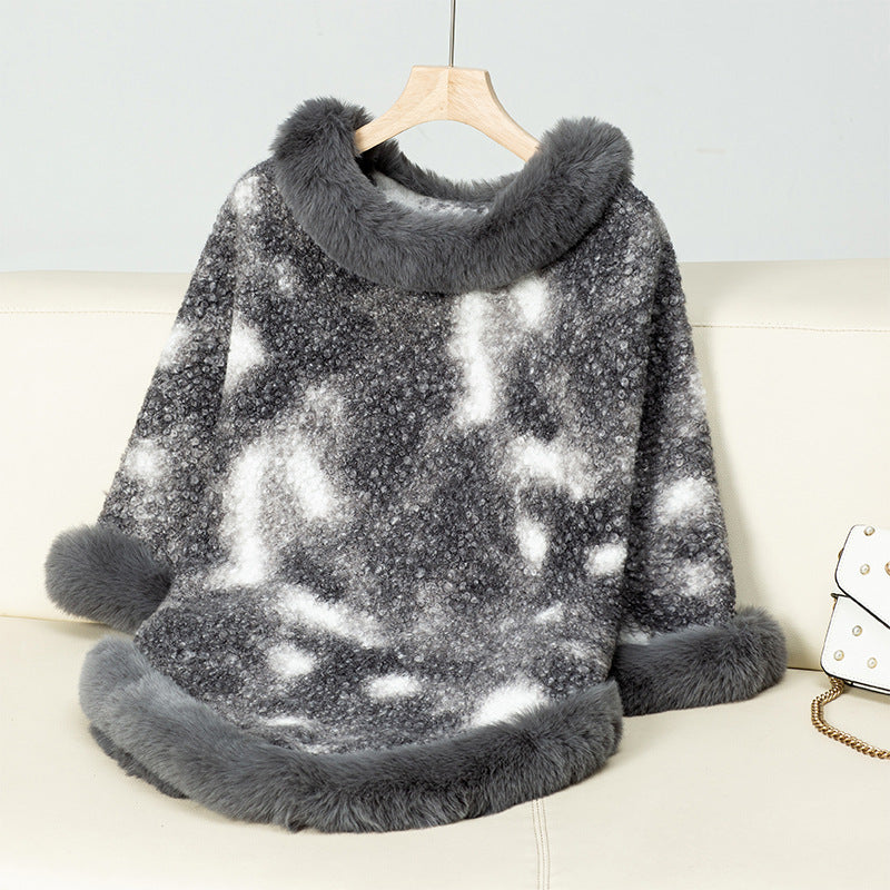Ladies cozy oversized blanket