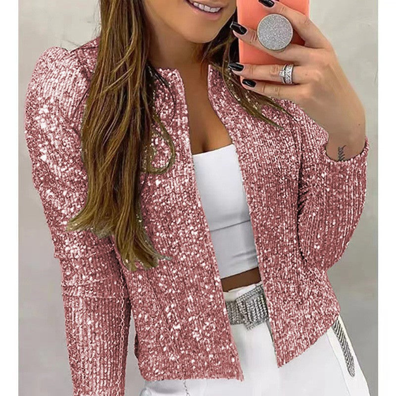 Ladies Glittering Cardigan