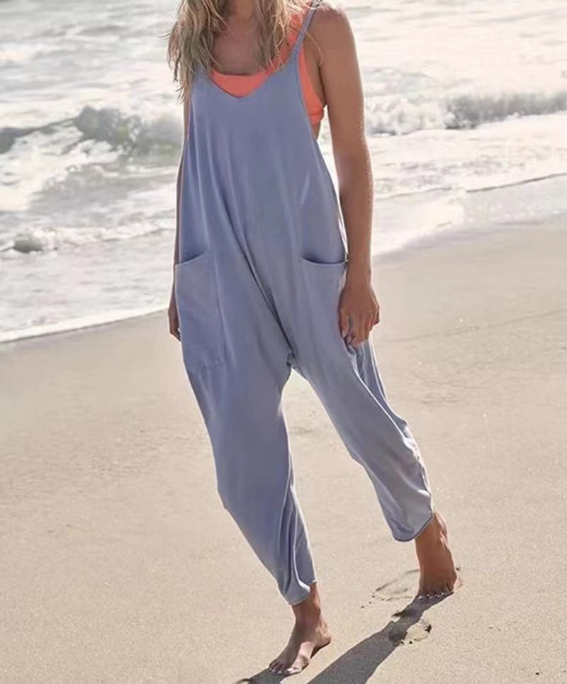 Women's Casual and Comfortable Overalls