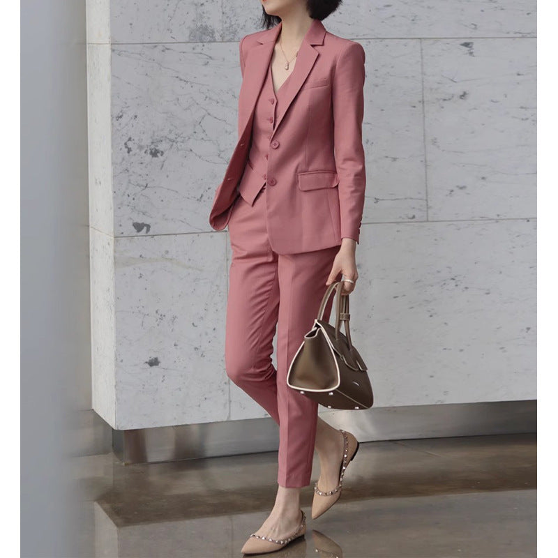 Ladies Tailored Three Piece