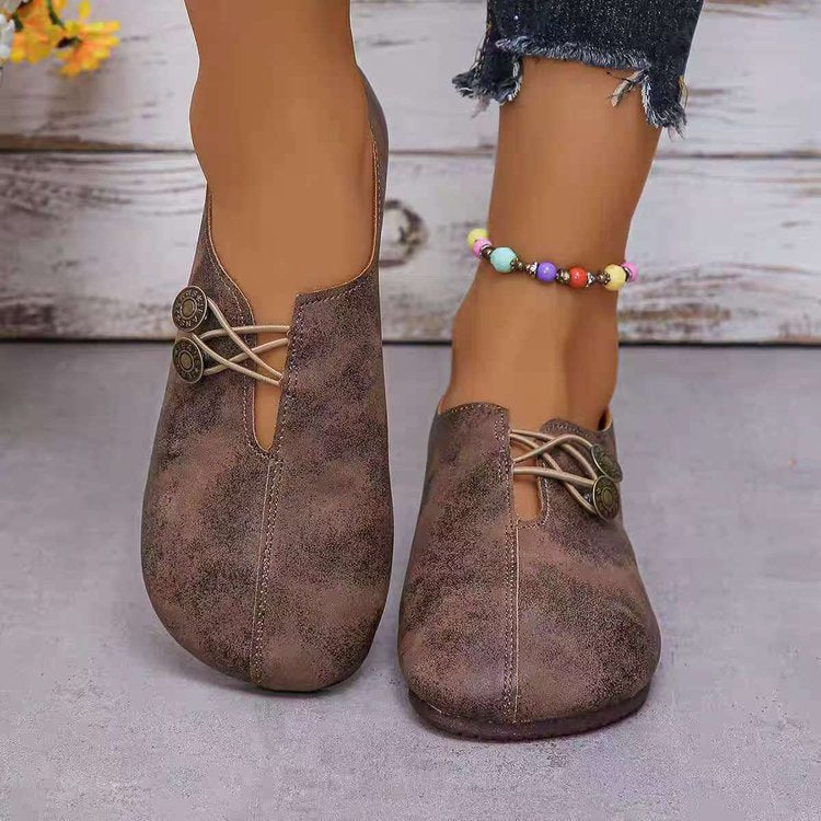 Ladies Comfortable and Stylish Slippers With Decorative Lacing Details W&w