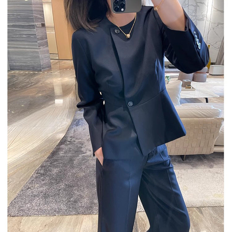 Women tailored business suit set