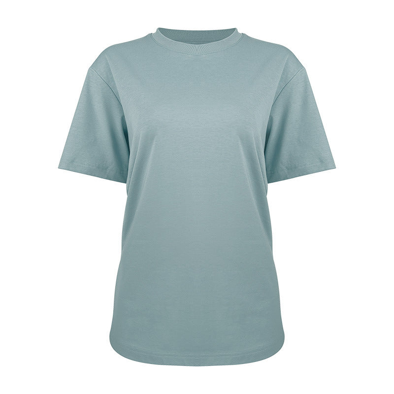 Women's modern loose T-shirt made of breathable material