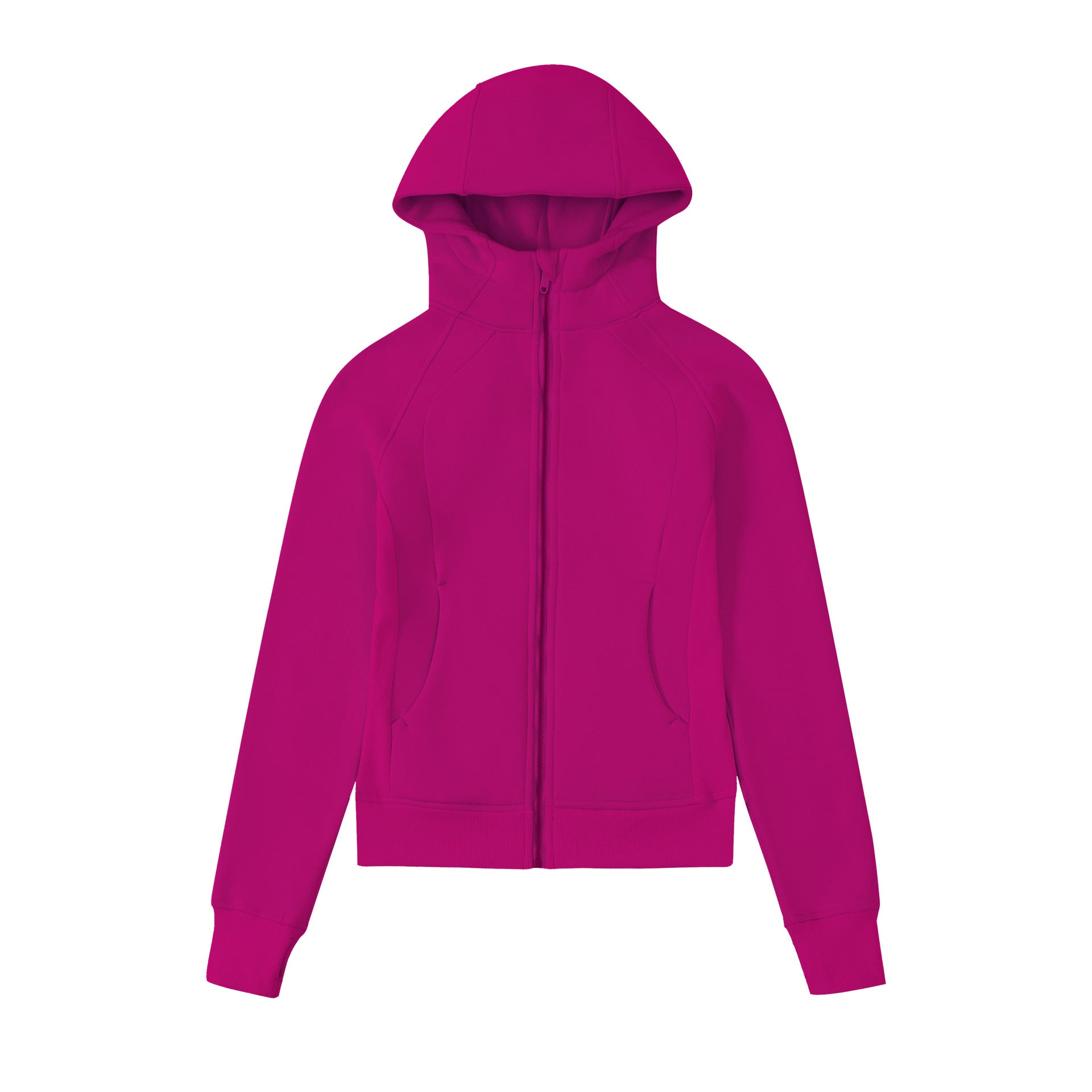 Women's Cozy Athletic Zip-Up Hoodie