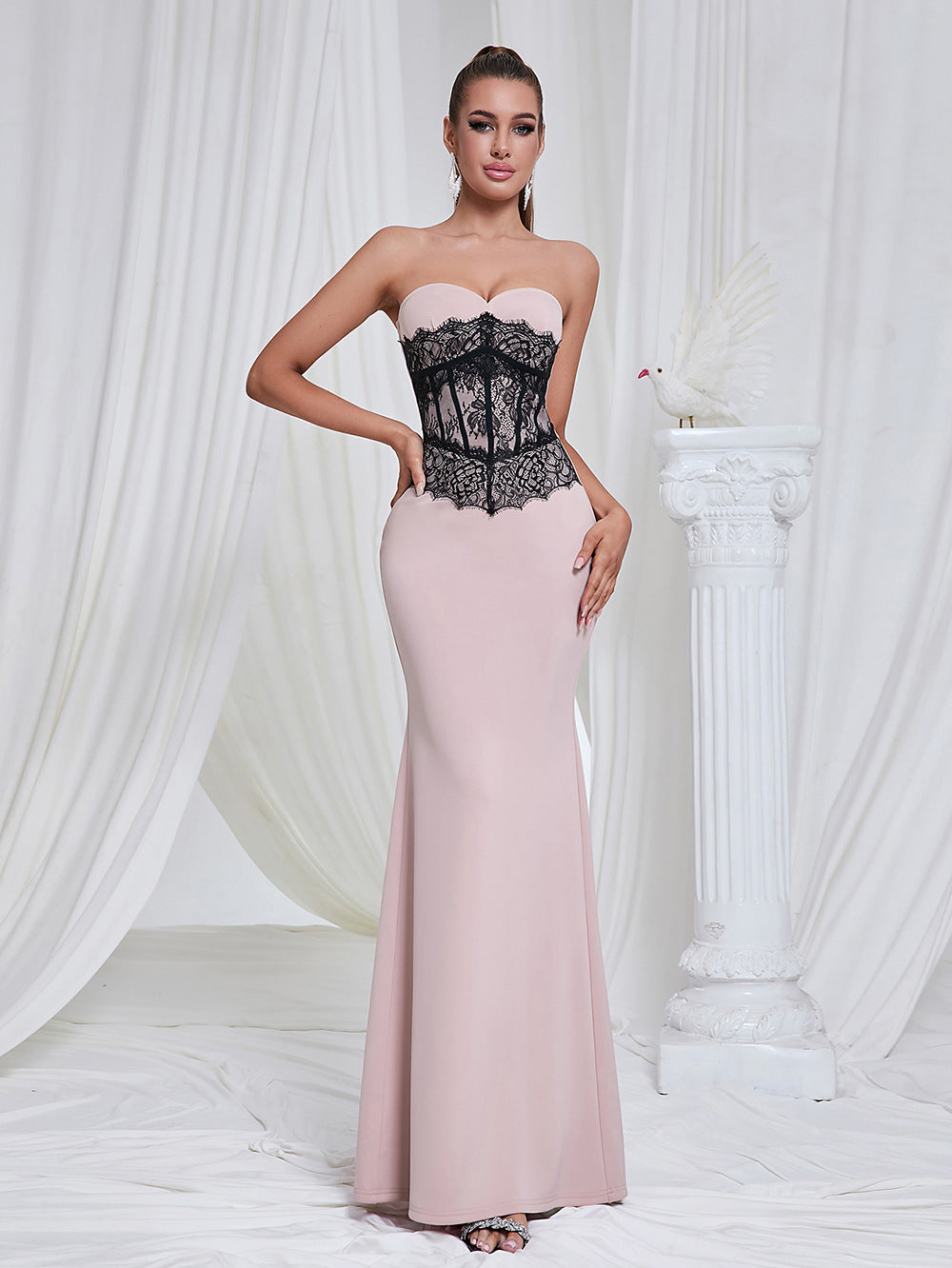 Ladies Corset Evening Dress with durable and elegant cut