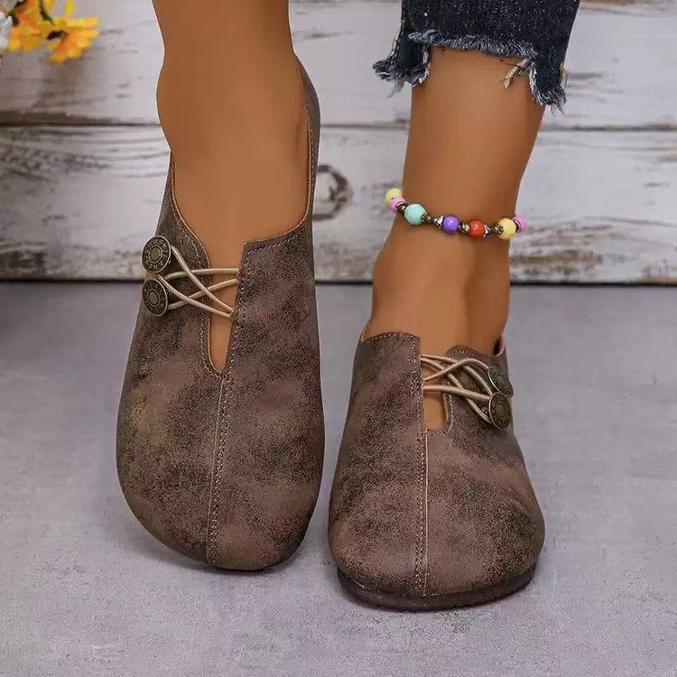 Ladies Comfortable and Stylish Slippers With Decorative Lacing Details W&w