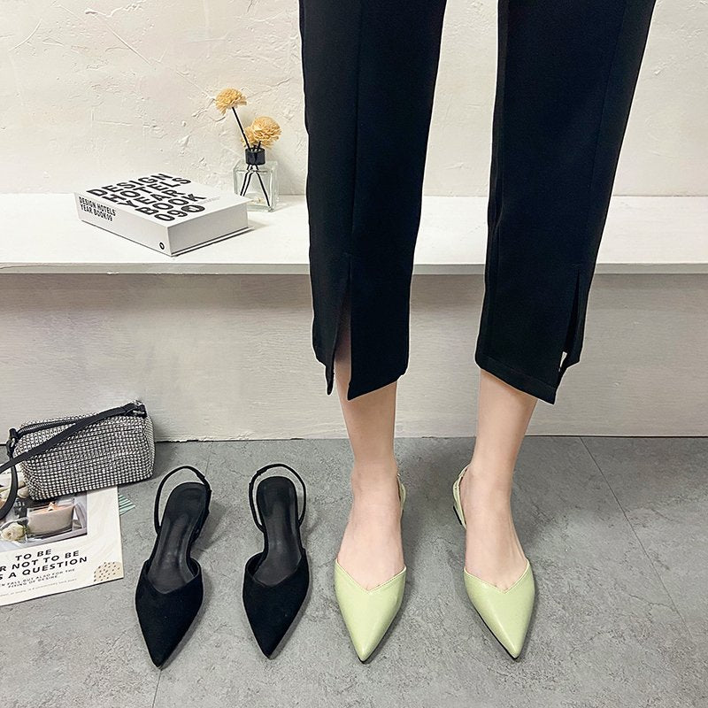 Women's Slingback Pumps with modern design and elegant medium heel