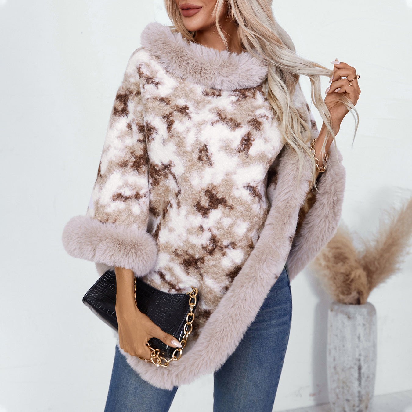 Ladies cozy oversized blanket