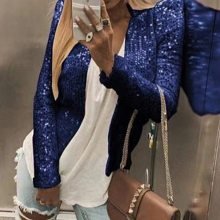 Ladies Glittering Cardigan