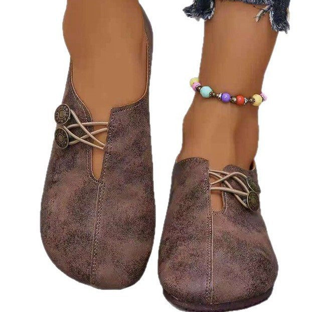Ladies Comfortable and Stylish Slippers With Decorative Lacing Details W&w