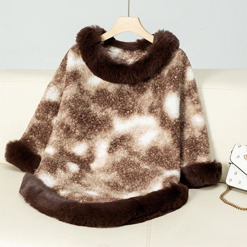 Ladies cozy oversized blanket