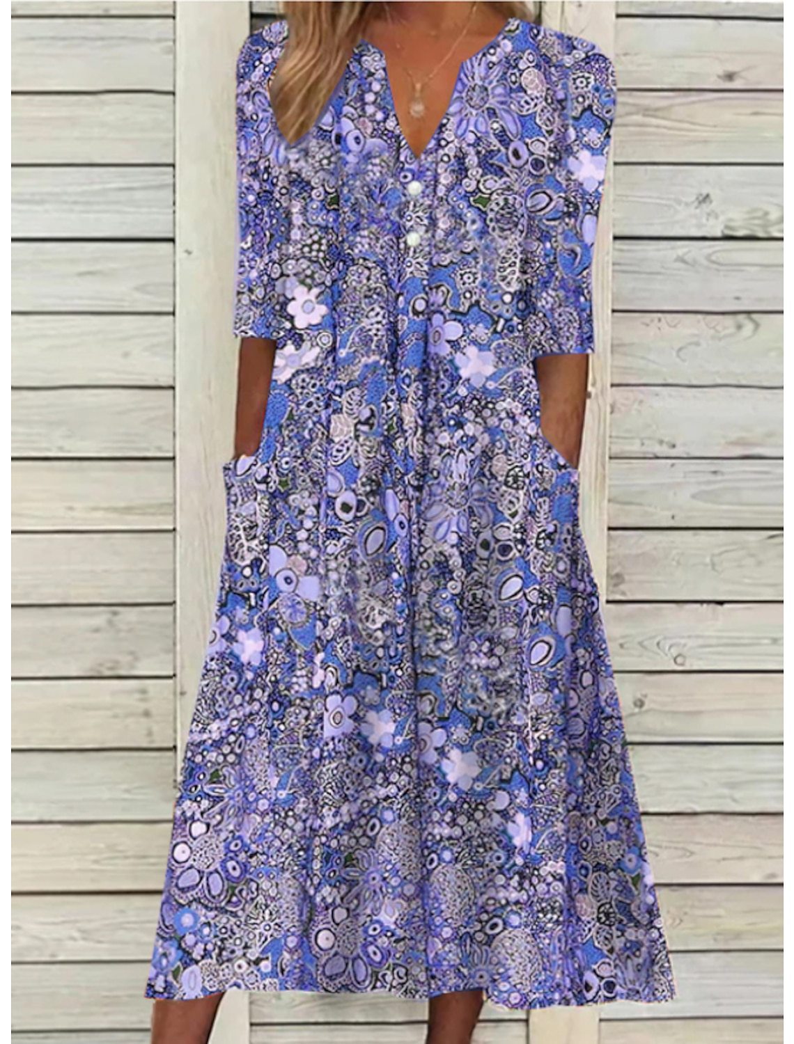 Floral Midi Dress
