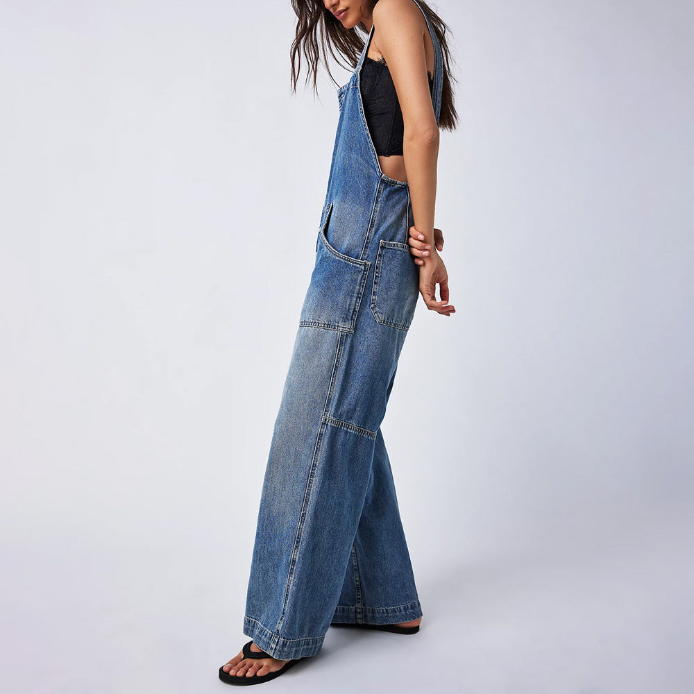 Women's Denim Overalls