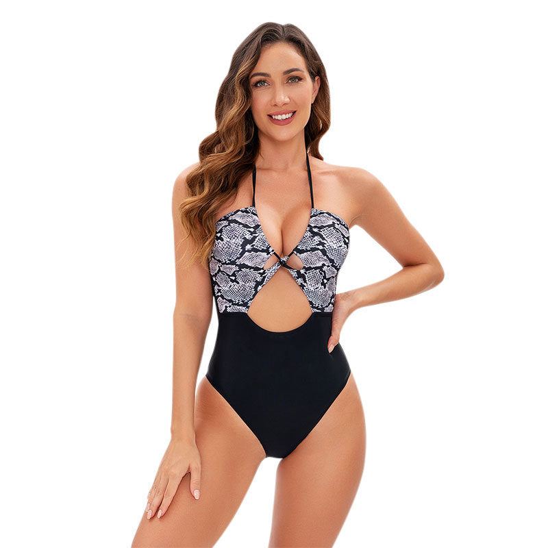 Women Cut-Out One-Piece Swimsuit