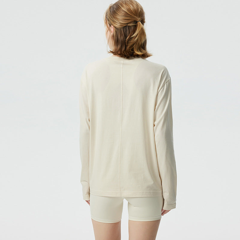 Women's Long Sleeve Shirt with Practical Chest Pocket