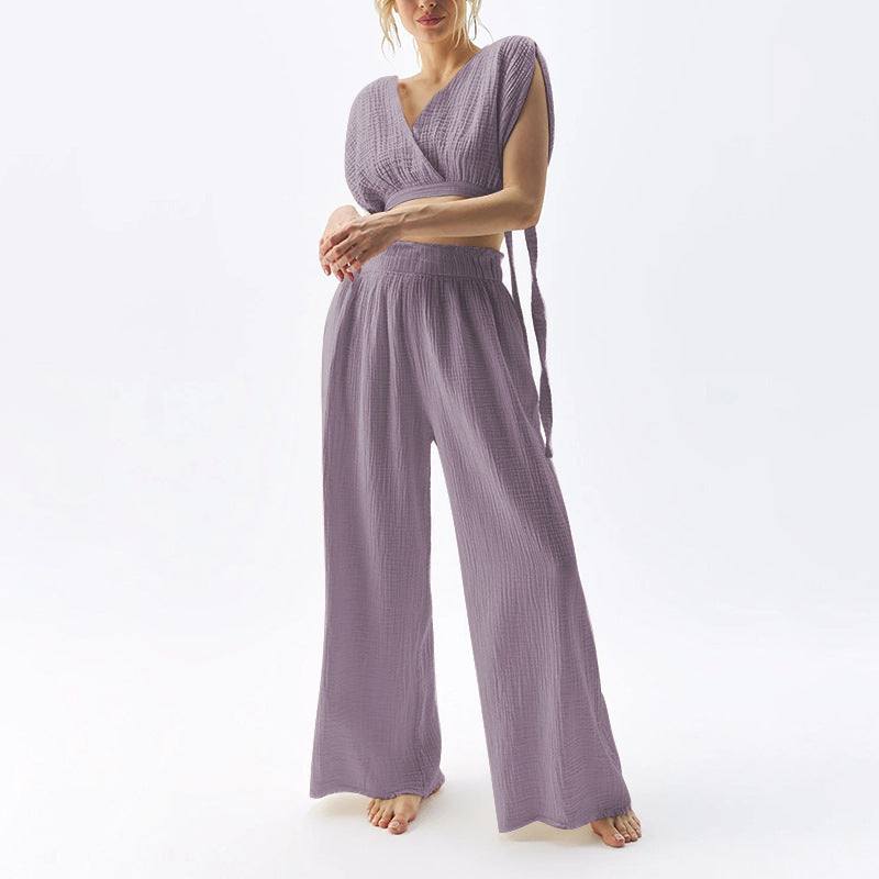 Women's Casual Two-Piece Jumpsuit