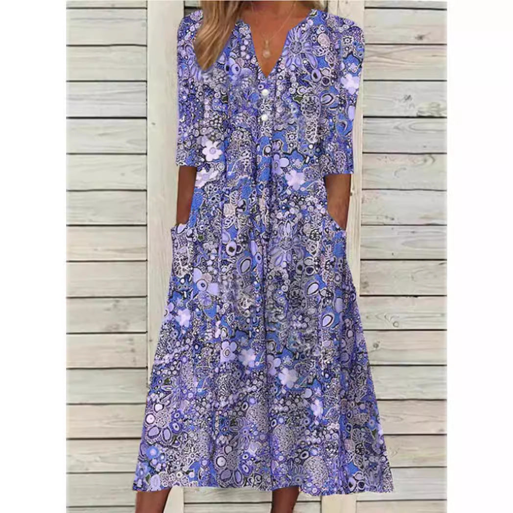 Floral Midi Dress