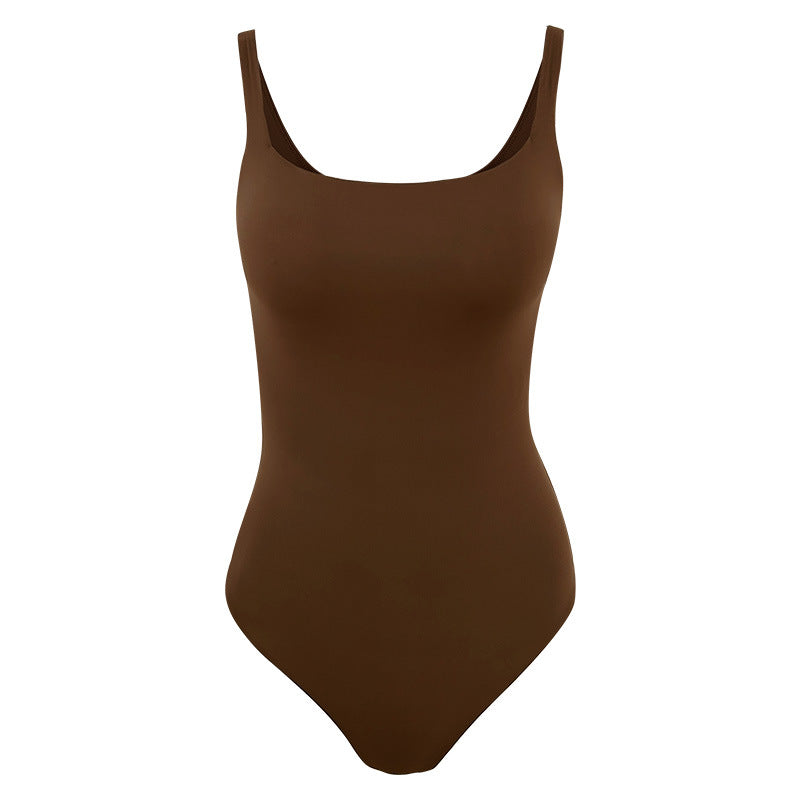 Ladies elegant swimsuit with high wearing comfort and seamless design
