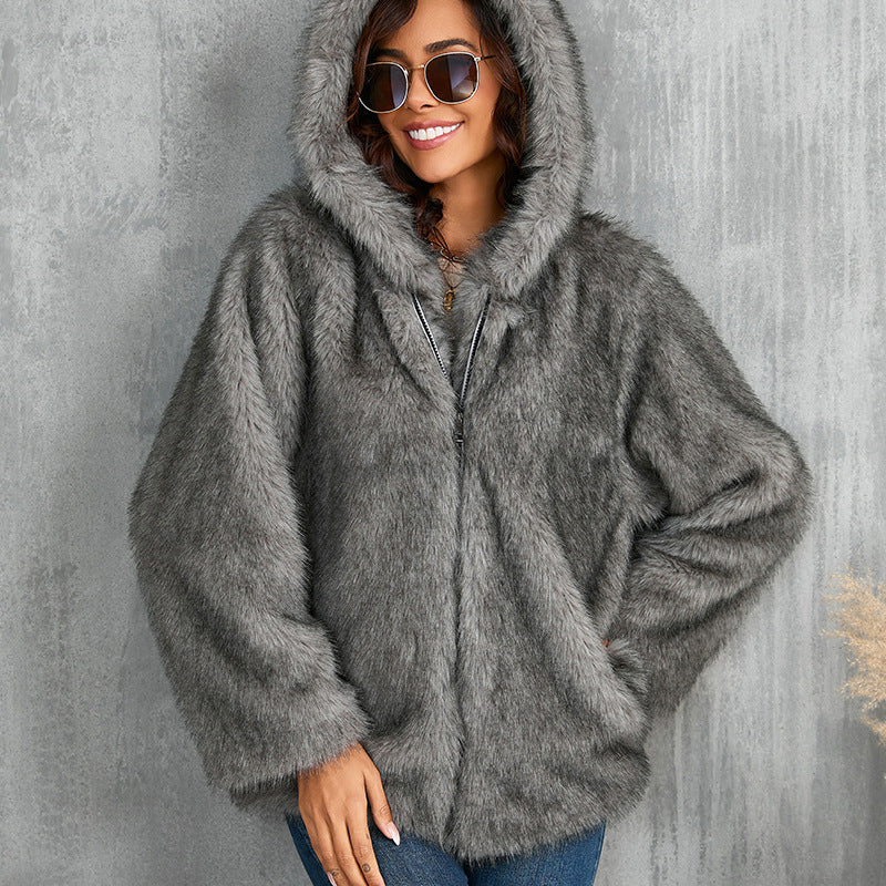 Ladies cozy hoodie