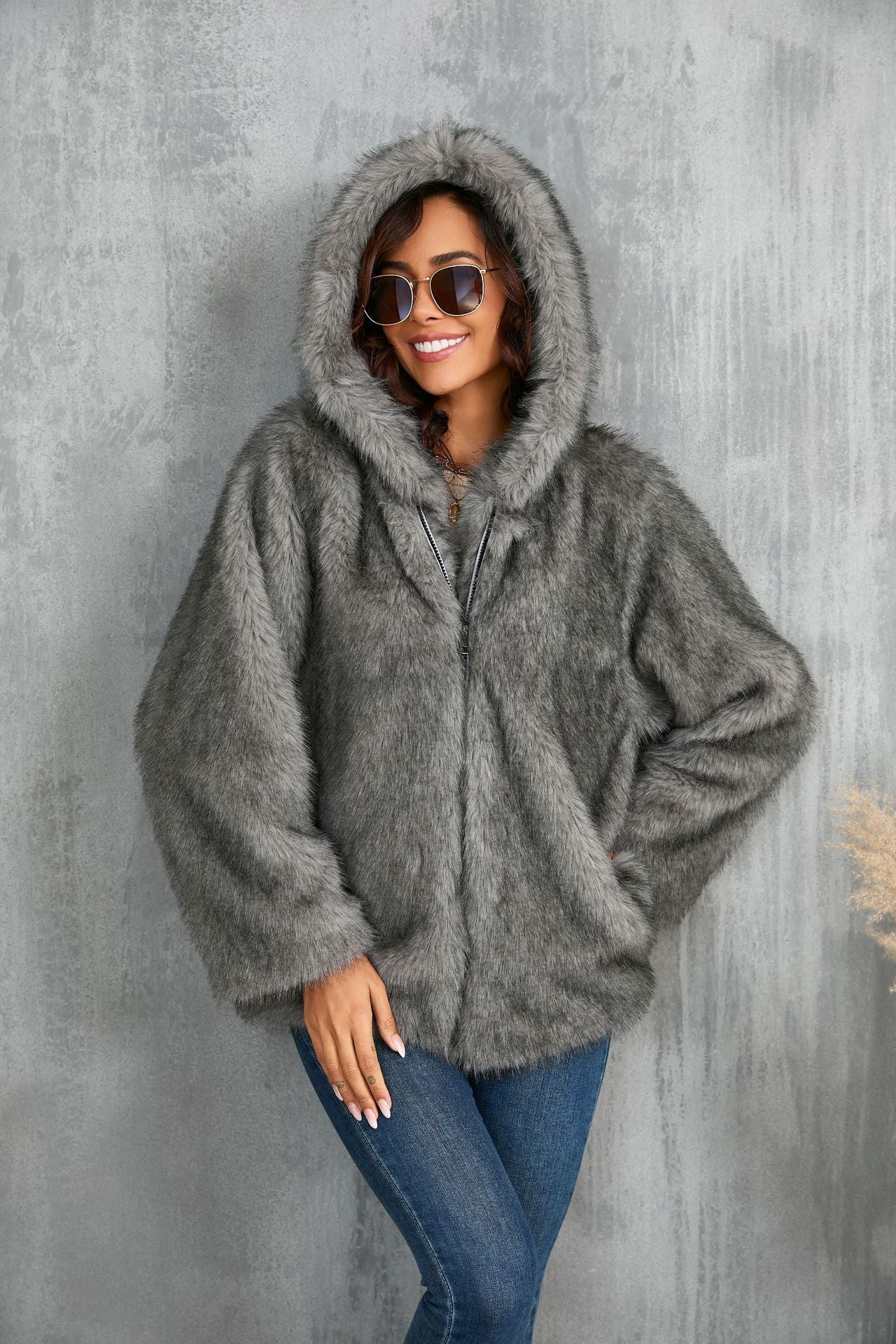 Ladies cozy hoodie