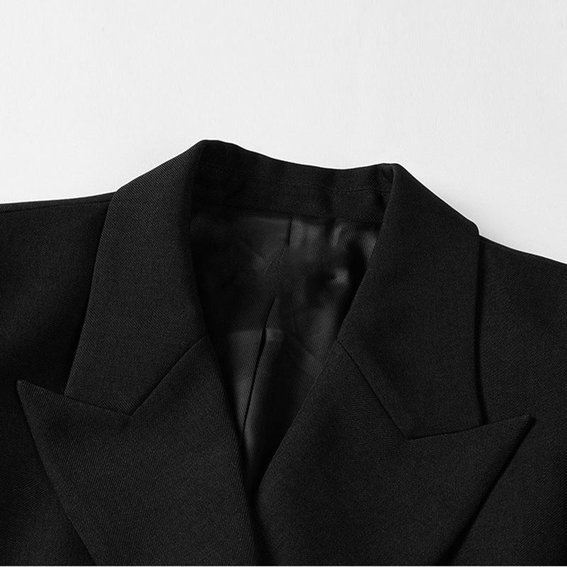 Women's Tailored Double-Breasted Suit Set