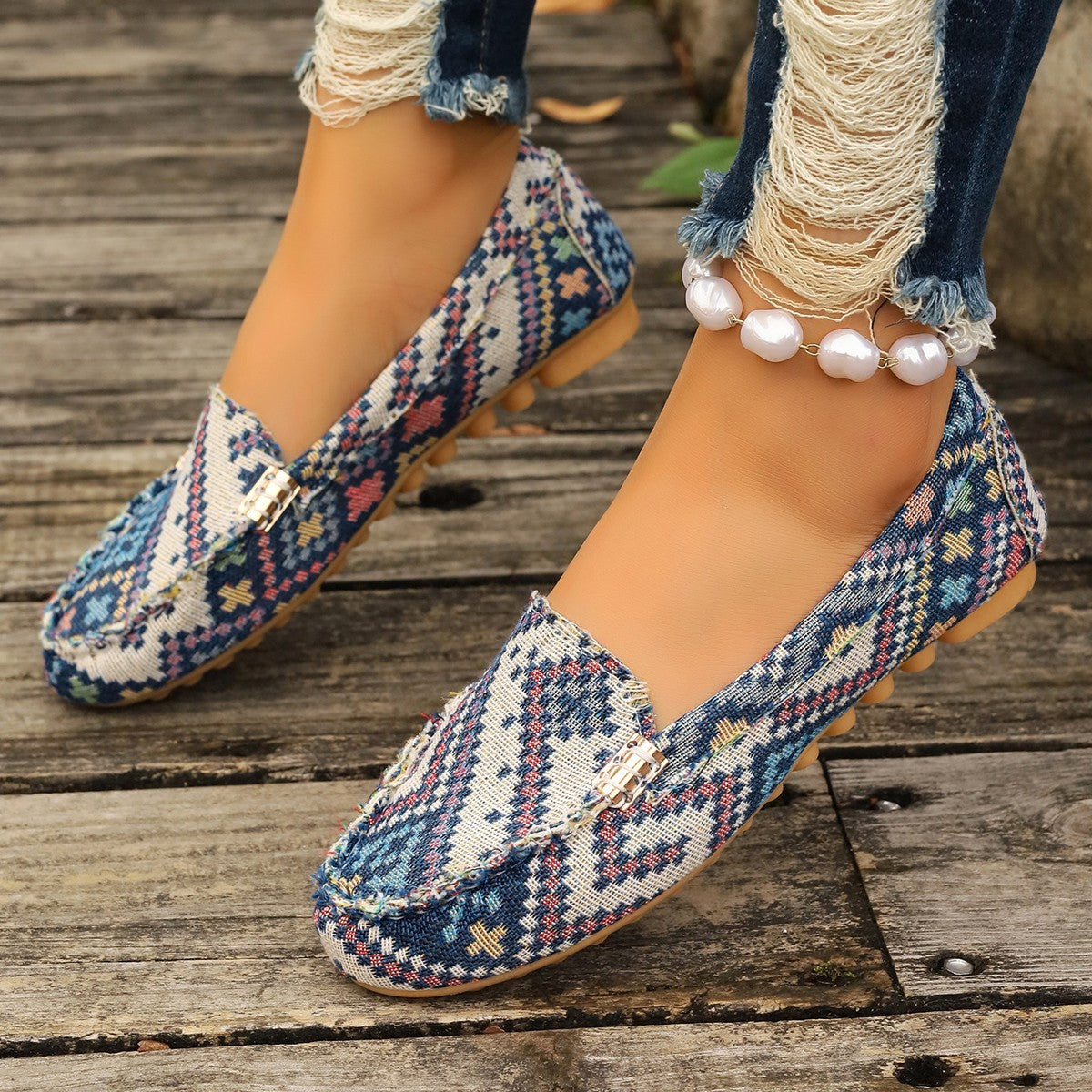 Ladies Elegant Textured Slippers