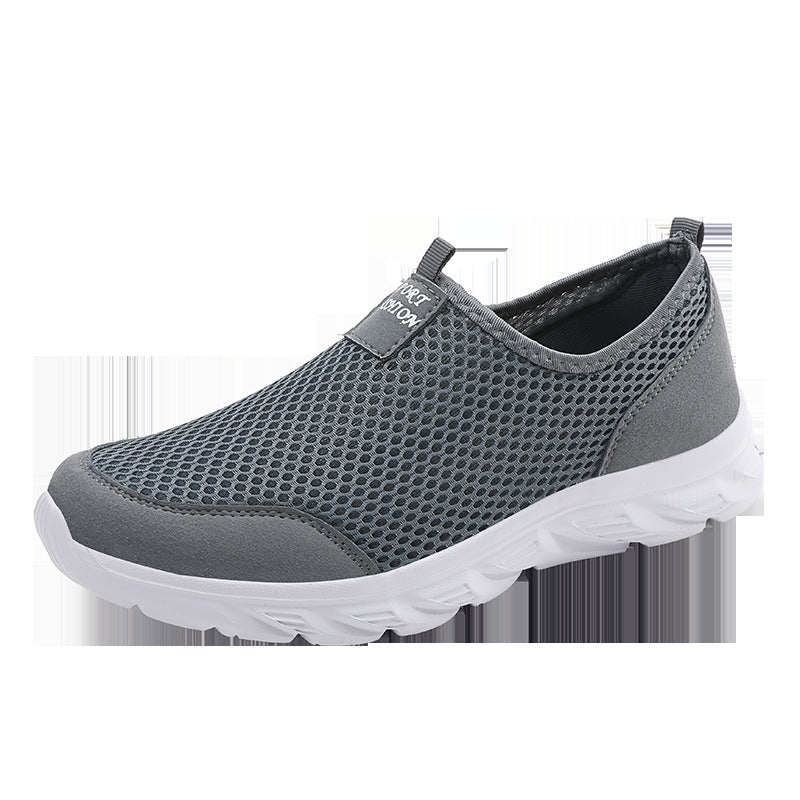 Men Breathable Slip-On Walking Sneakers