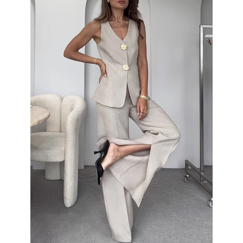 Women elegant and modern suit set